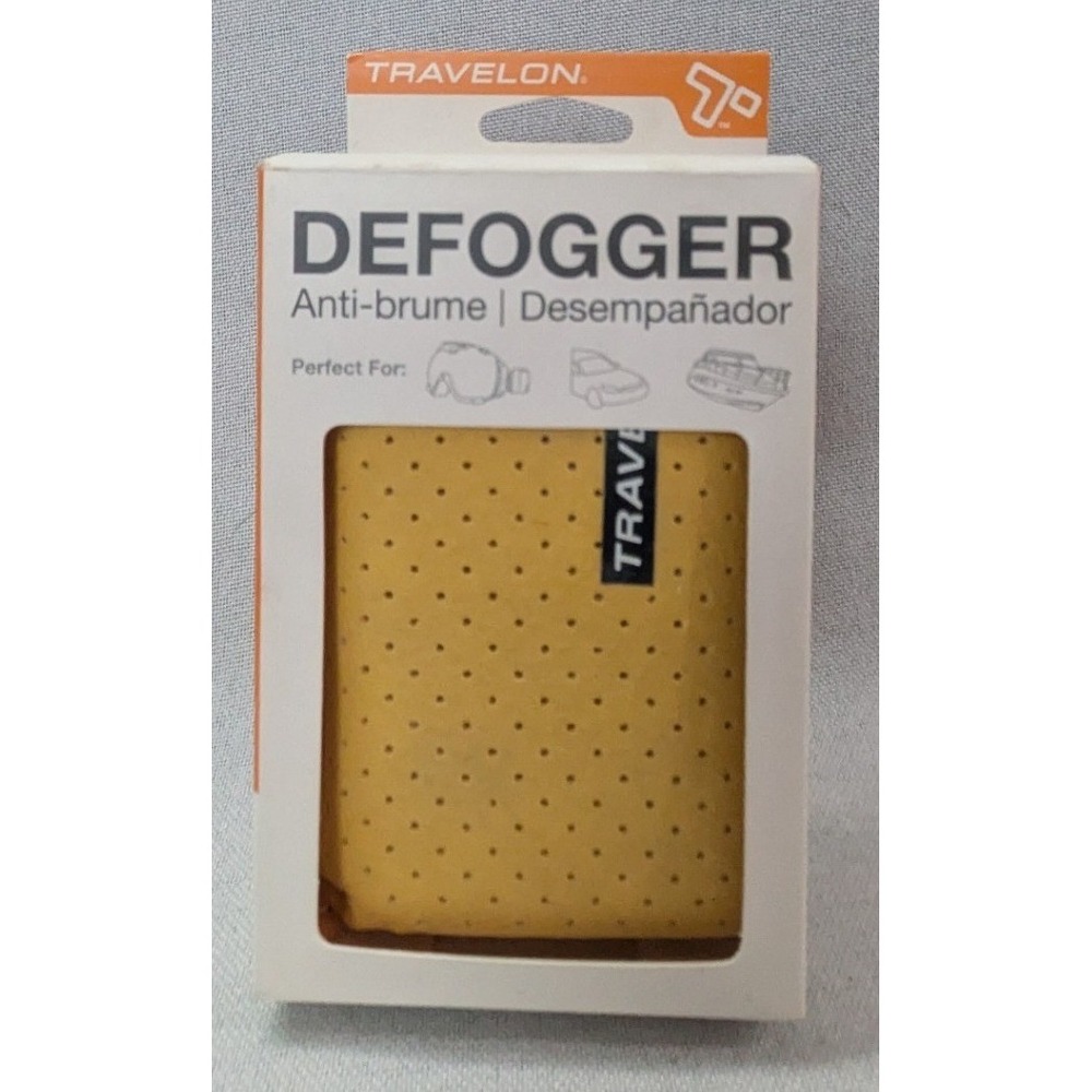 Travelon Defogger Anti-brume Cloth Unisex One Size Yellow New 19005 Car Goggle